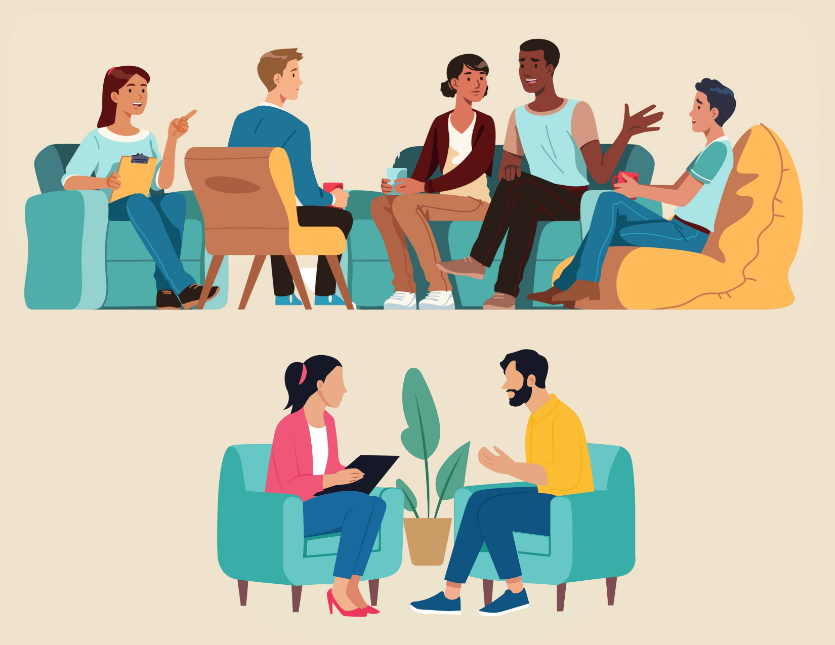 Group Therapy vs Individual Therapy
